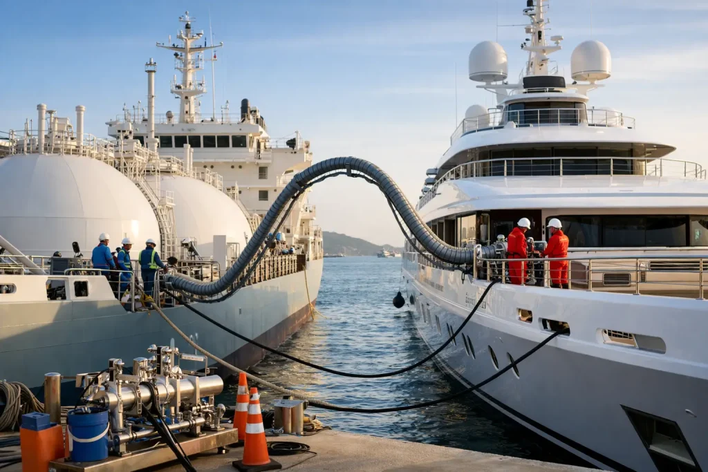 LNG Yacht Bunkering İçin 7 Operasyon Kontrolü