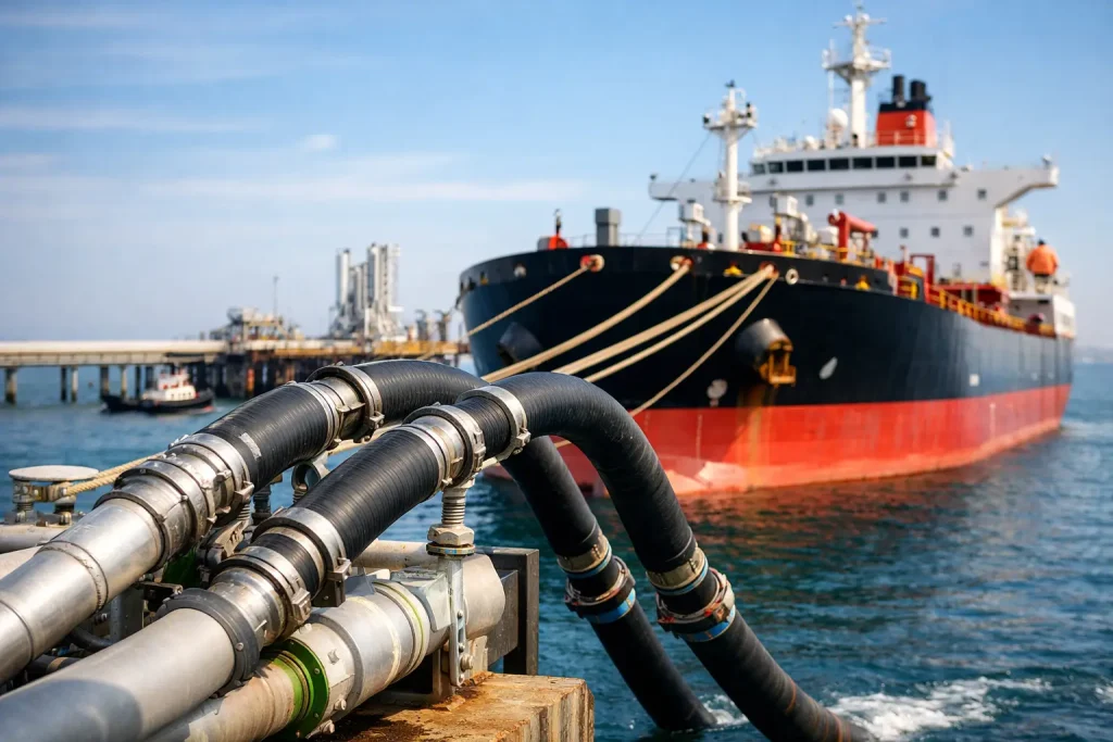 Shore to Ship Fuel Pipeline ile Bunkering